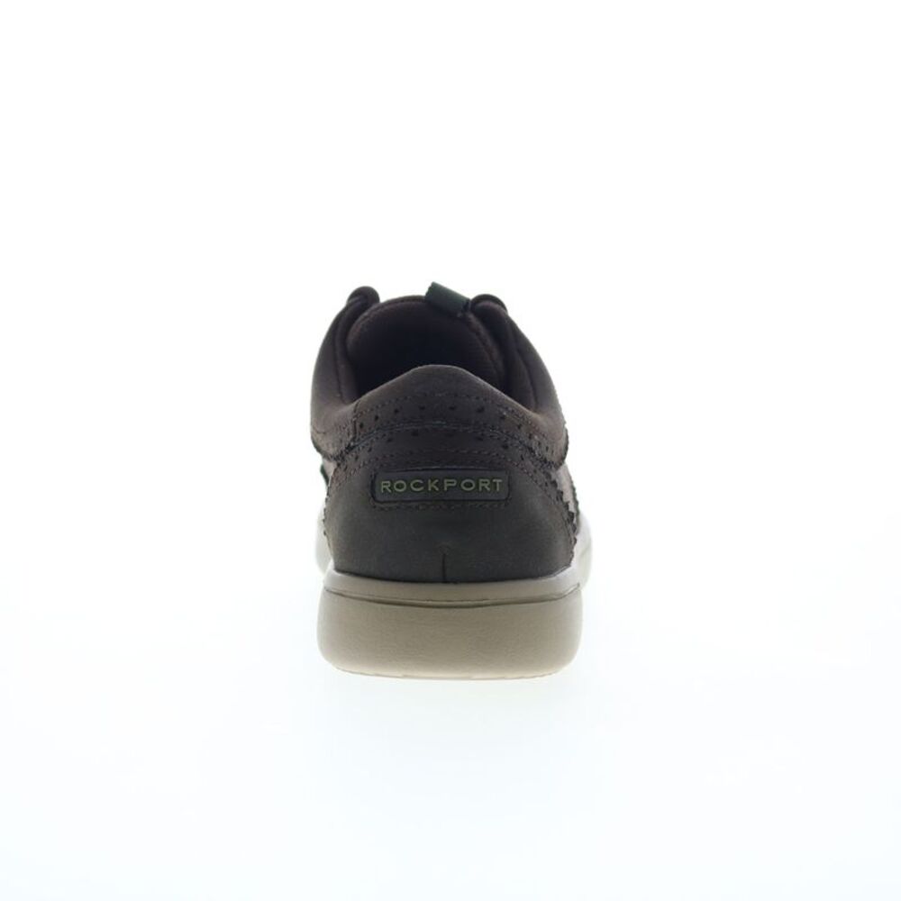 Rockport Mens Colle Wingtip Brown Shoes (NWT) - Picture 4 of 4
